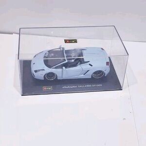 Burago 1:32 Lamborghini Gallardo Spyder Light Blue Die-Cast Model
